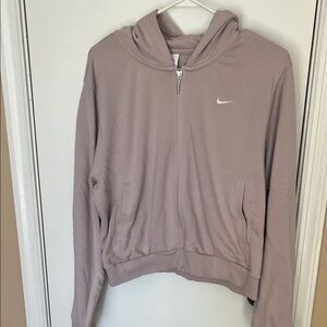NWOT Nike Women's Soft Purple hooded sweat Jacket